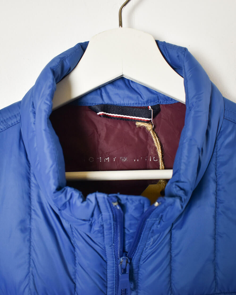Blue Tommy Hilfiger Puffer Jacket - Large