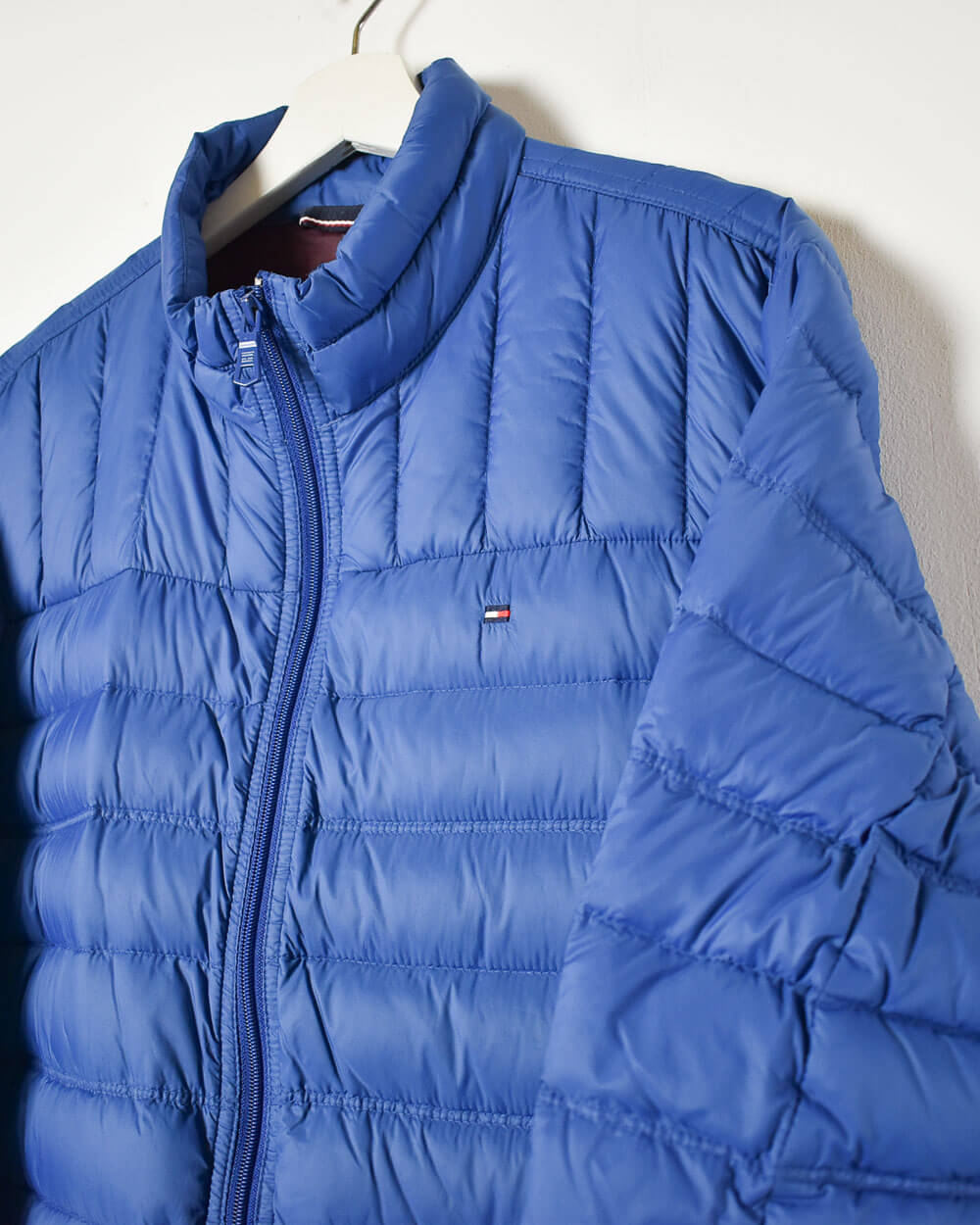 Blue Tommy Hilfiger Puffer Jacket - Large