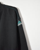 Black Adidas Equipment 1/4 Zip Sweatshirt - Medium