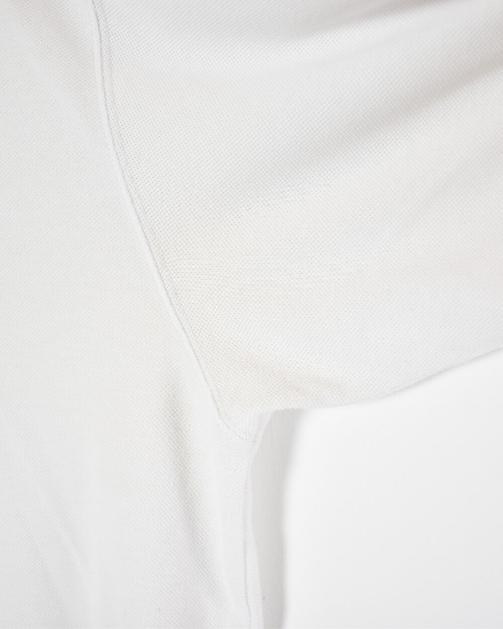 White Adidas Polo Shirt - Large