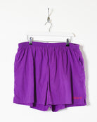 Purple Adidas Shorts - W34