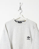 Stone Adidas Sweatshirt - Large