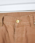Brown Carhartt Jeans - W32 L30
