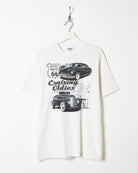 White Route 66 Cruising Oldies T-Shirt - Large