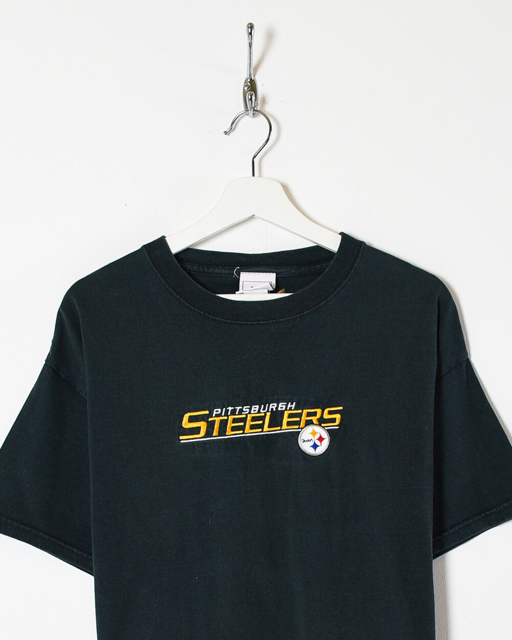 Black NFL Pittsburgh Steelers T-Shirt - Large