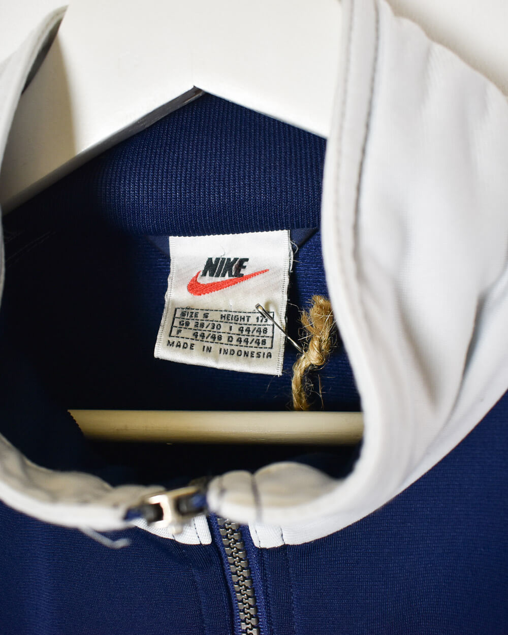 Navy Nike Tracksuit Top - Small