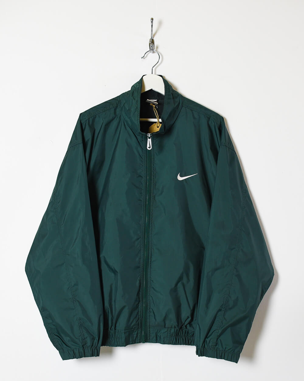 Green Nike Windbreaker Jacket - Large