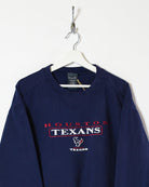 Navy The Edge Houston Texans Sweatshirt - Large