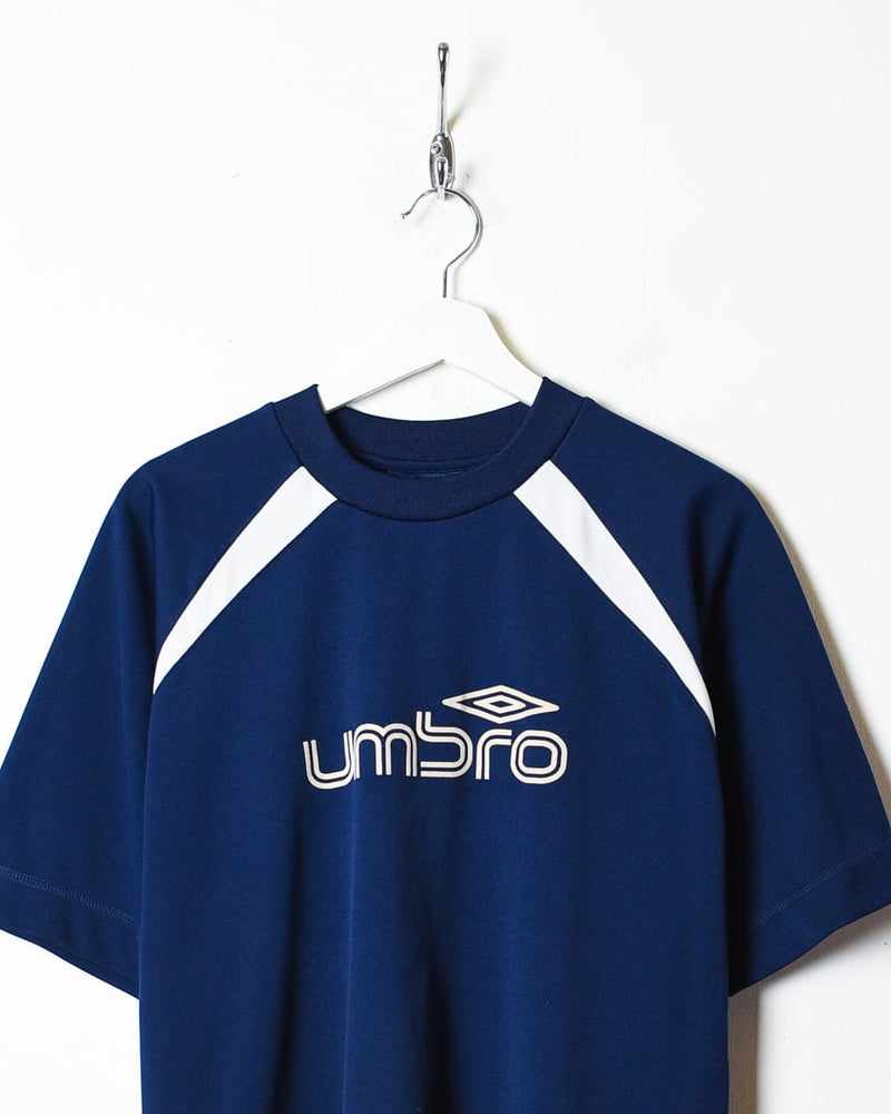 Umbro Hoodie Spellout Vintage Sports Sweatshirt Royal Blue -  Norway