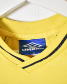 Yellow Umbro T-Shirt - Medium