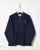 Navy Nike 2000 1/4 Sweatshirt - Medium