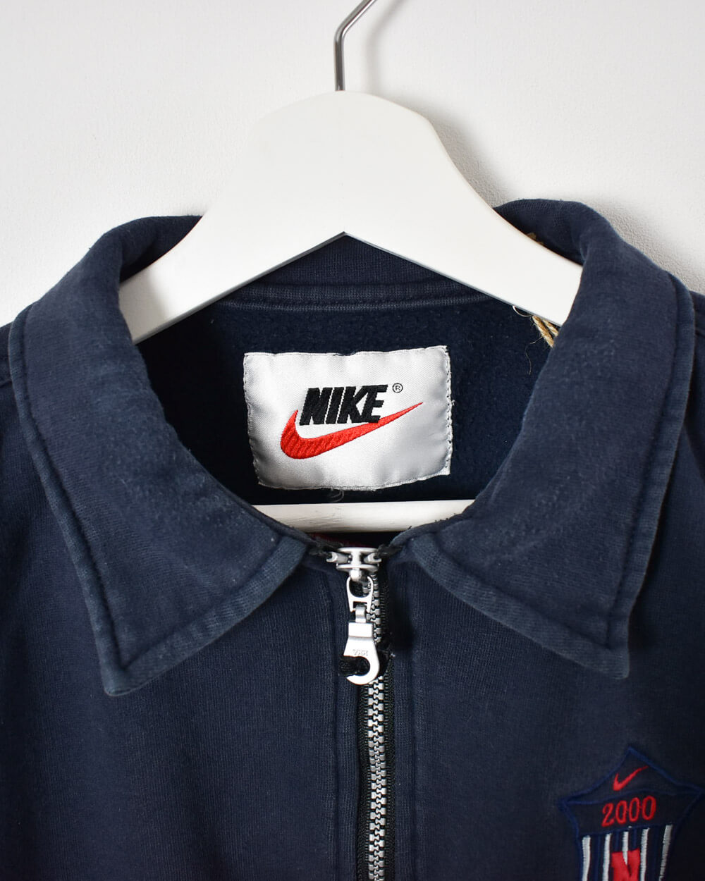 Navy Nike 2000 1/4 Sweatshirt - Medium