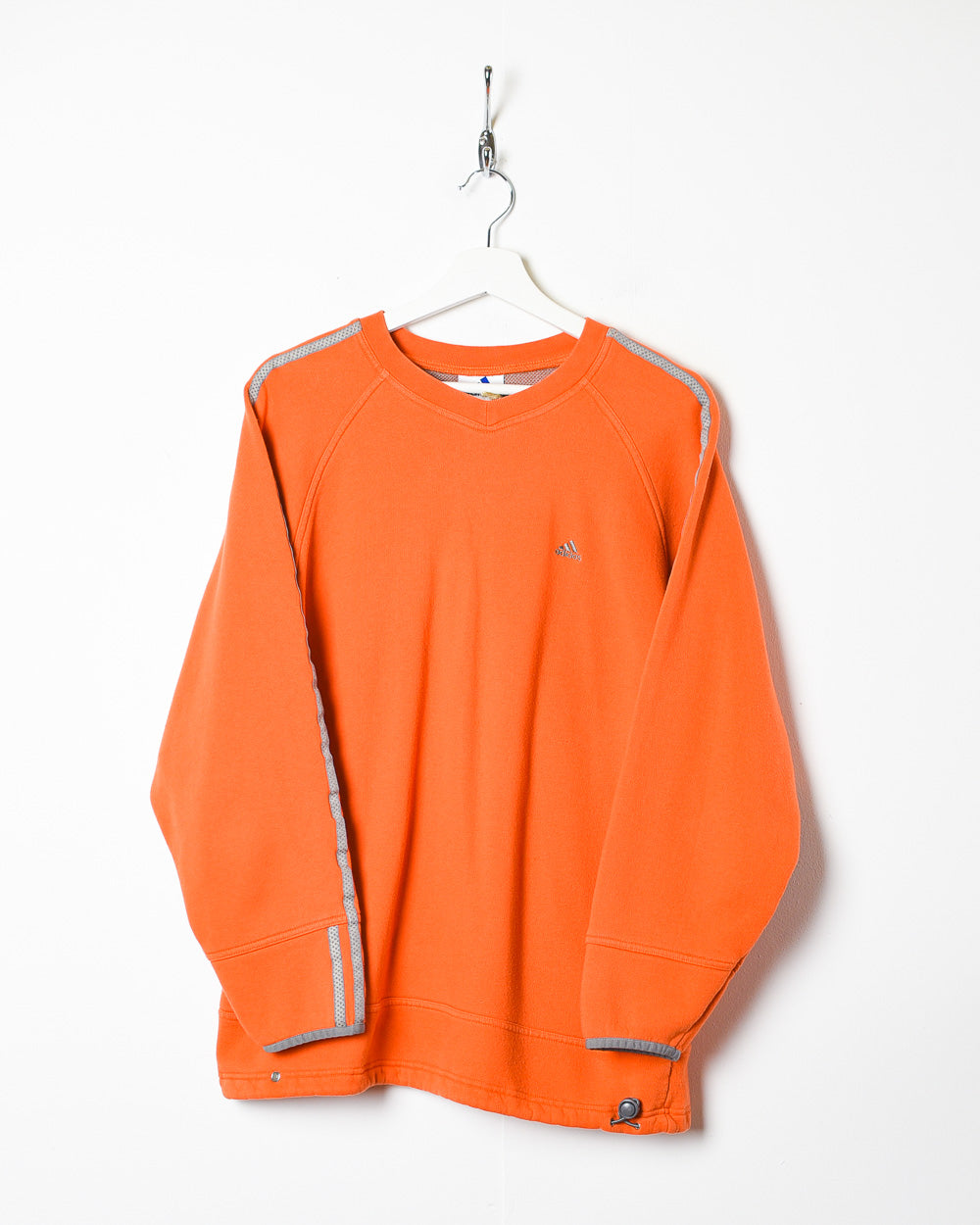 Orange Adidas Sweatshirt - Medium