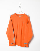Orange Adidas Sweatshirt - Medium