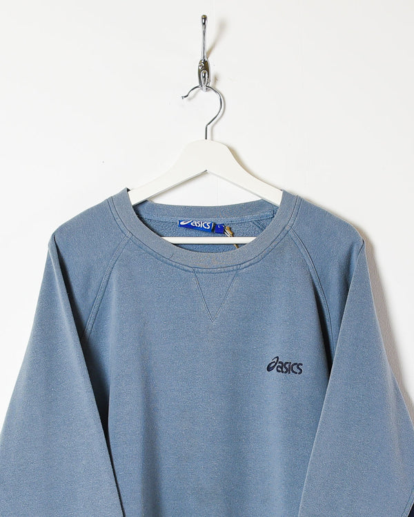 Blue Asics Sweatshirt - Medium
