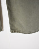 Khaki Carhartt Double Knee Carpenter Jeans - W34 L30