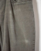 Grey Carhartt Relaxed Fit Jeans - W34 L30