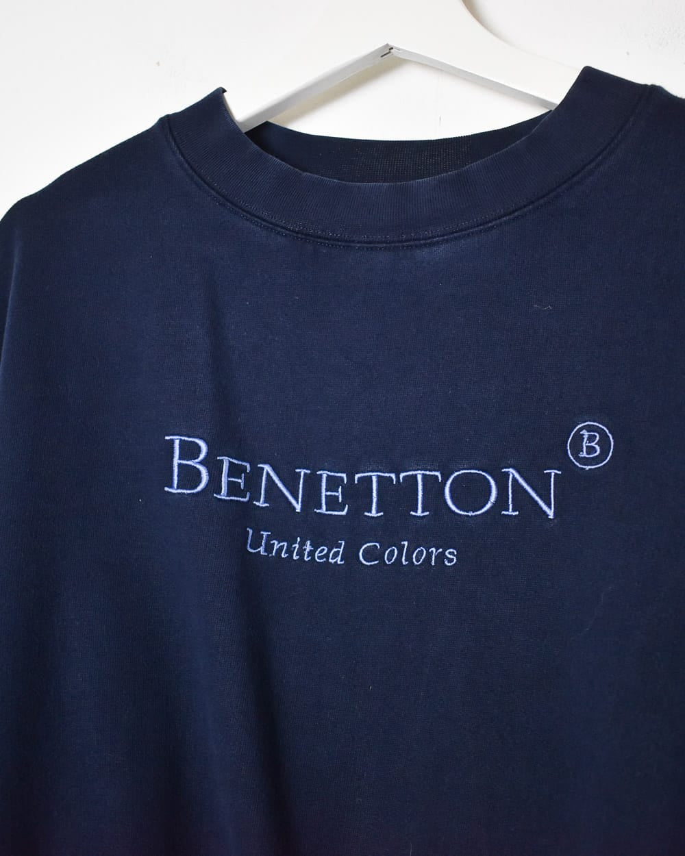 Navy United Colors Of Benetton Sweatshirt - Small