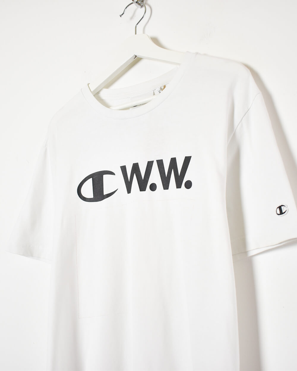 White Champion by Wood Wood T-Shirt - Large
