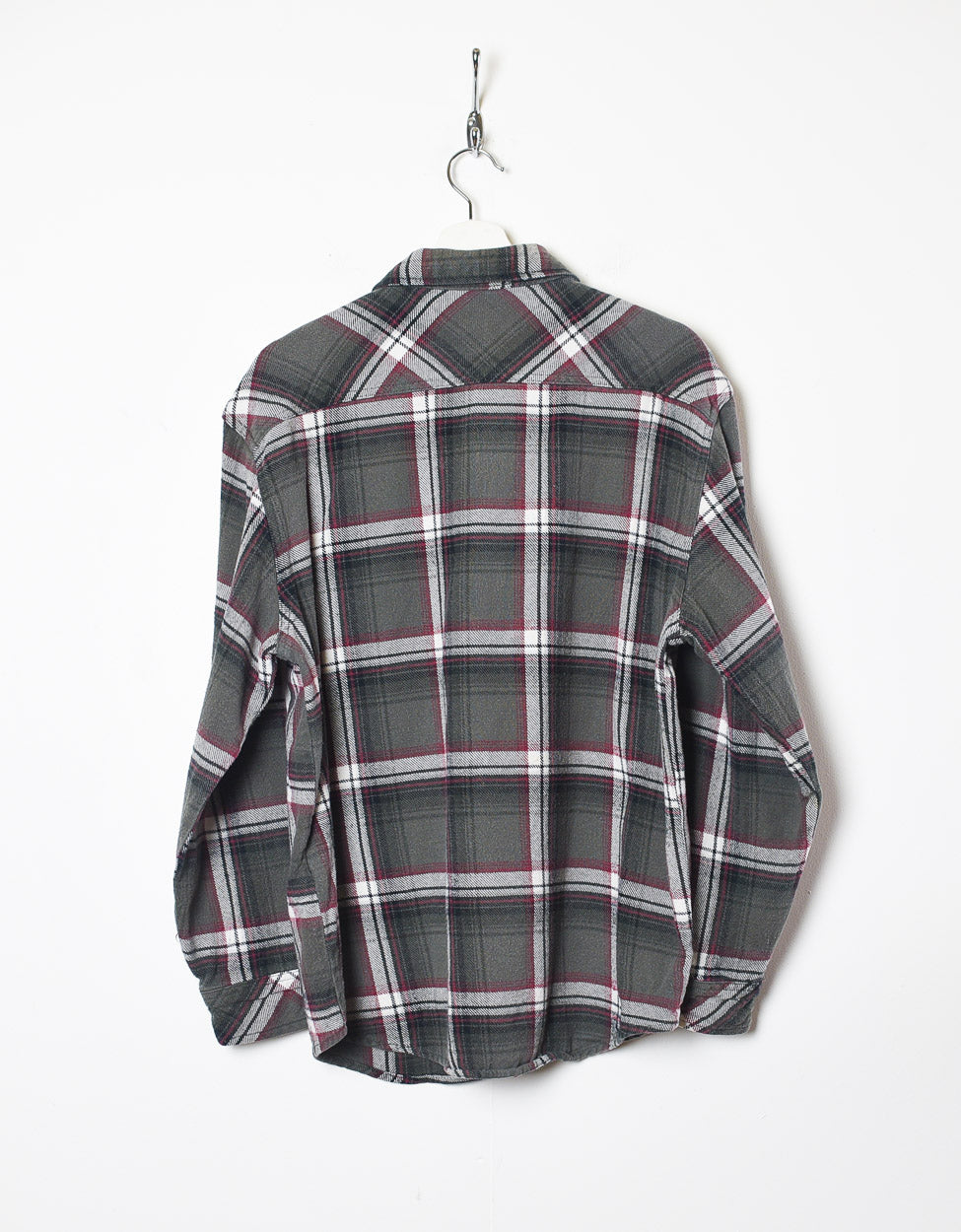 Grey Dickies Flannel Shirt - Large