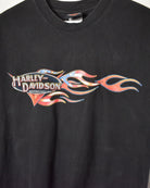 Black Harley Davidson Motorcycles T-Shirt - Small