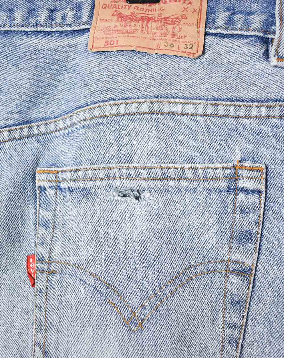 Blue Levi's 501 Jeans - W38 L27