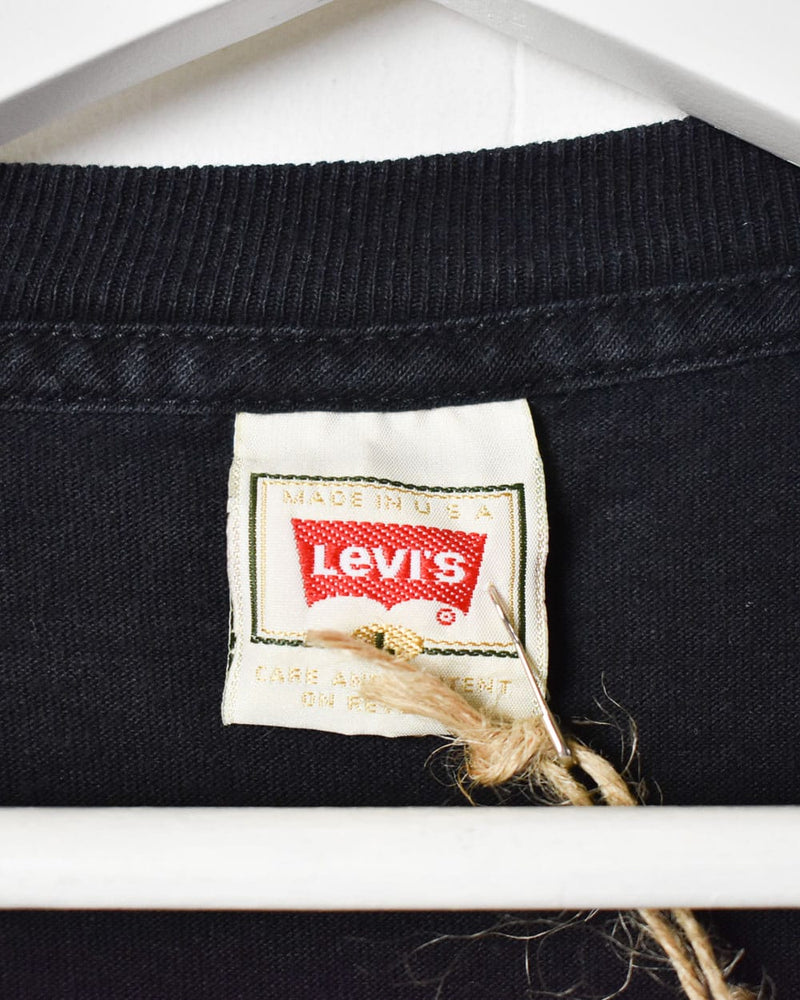 Black Levi's T-Shirt - X-Large