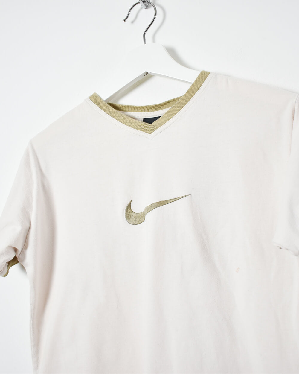 Neutral Nike Women's T-Shirt - Large 
