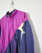 Purple Nike Windbreaker Jacket - Medium