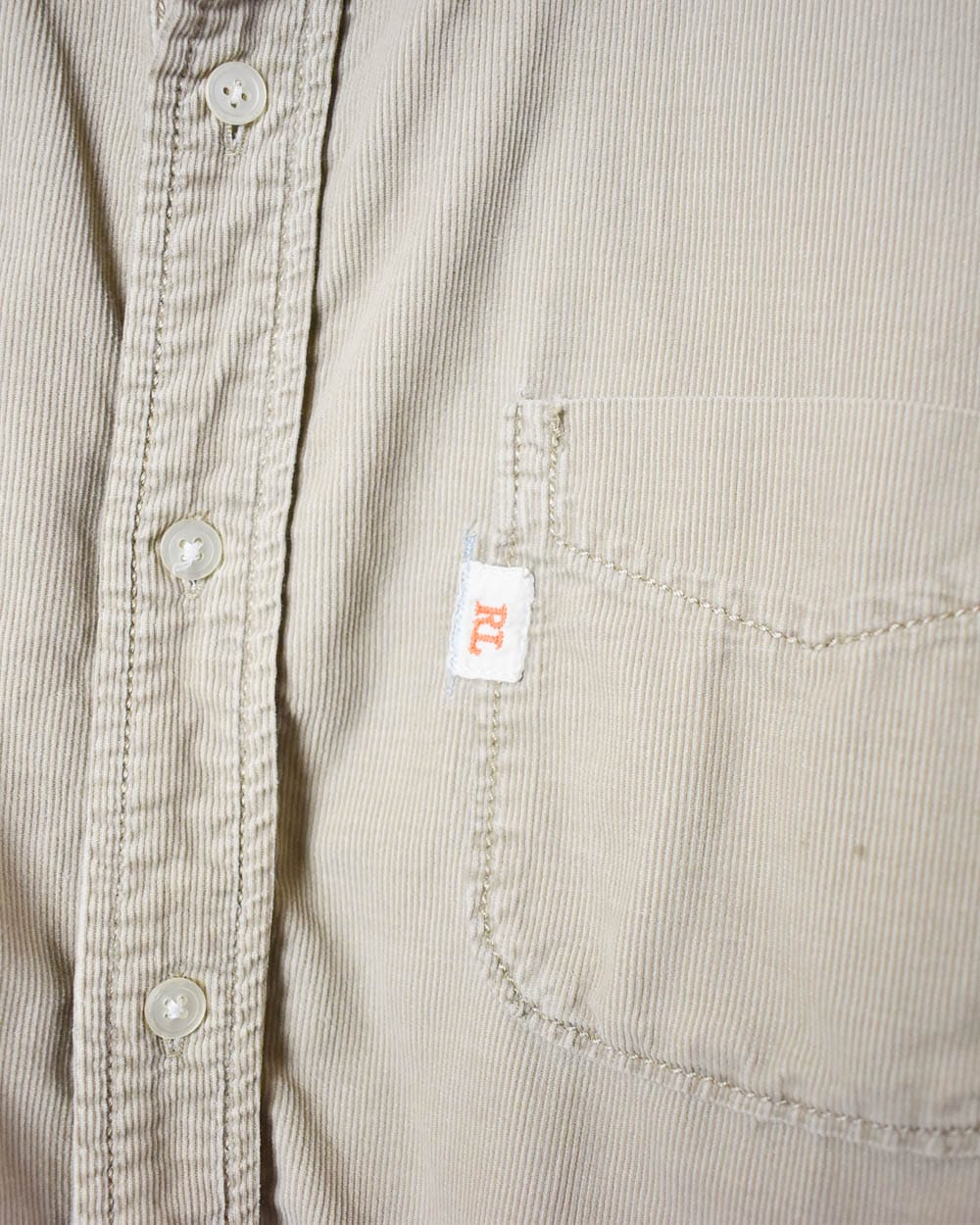 Neutral Polo Jeans Ralph Lauren Textured Shirt - X-Large