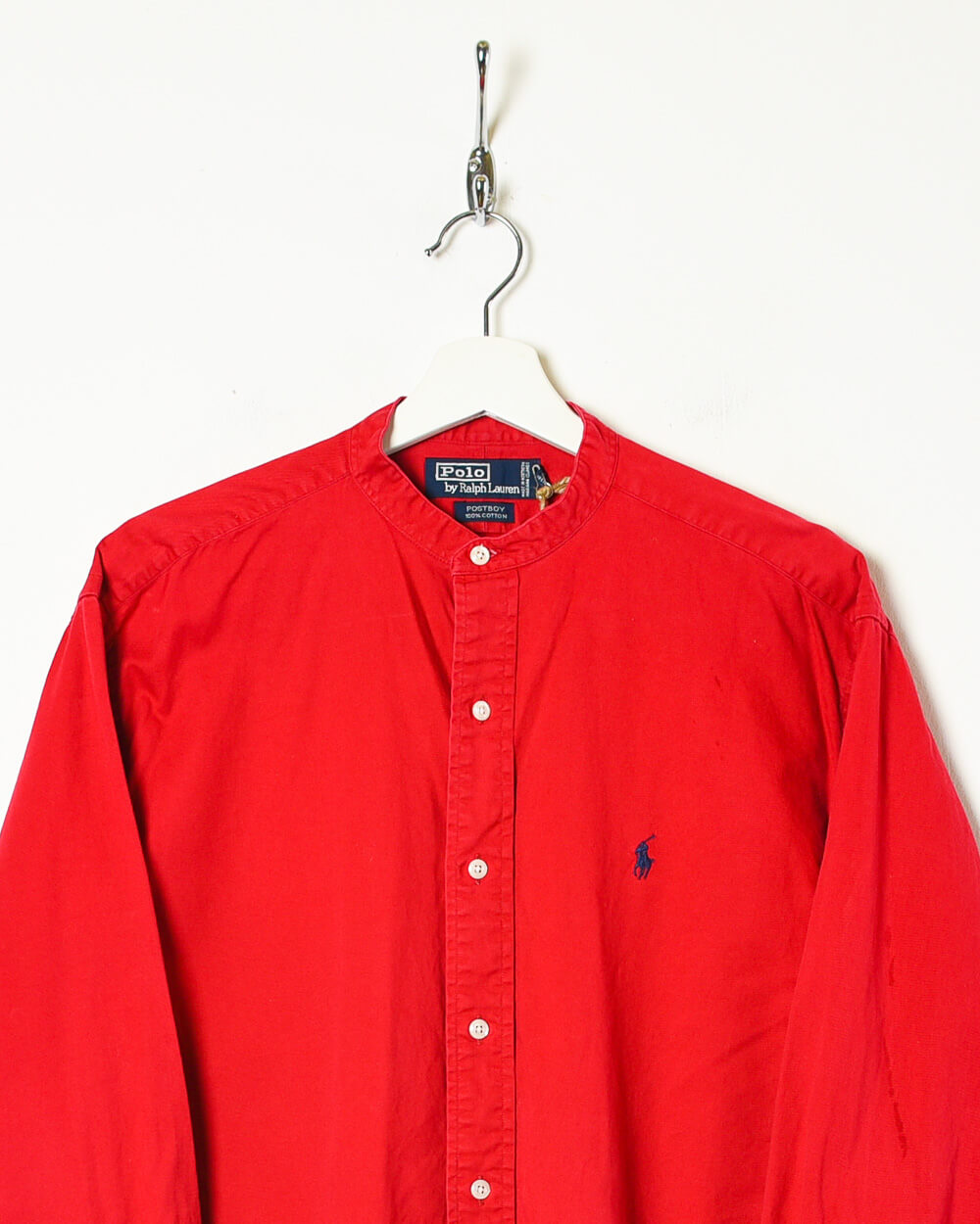 Red Polo Ralph Lauren Postboy Shirt - Small