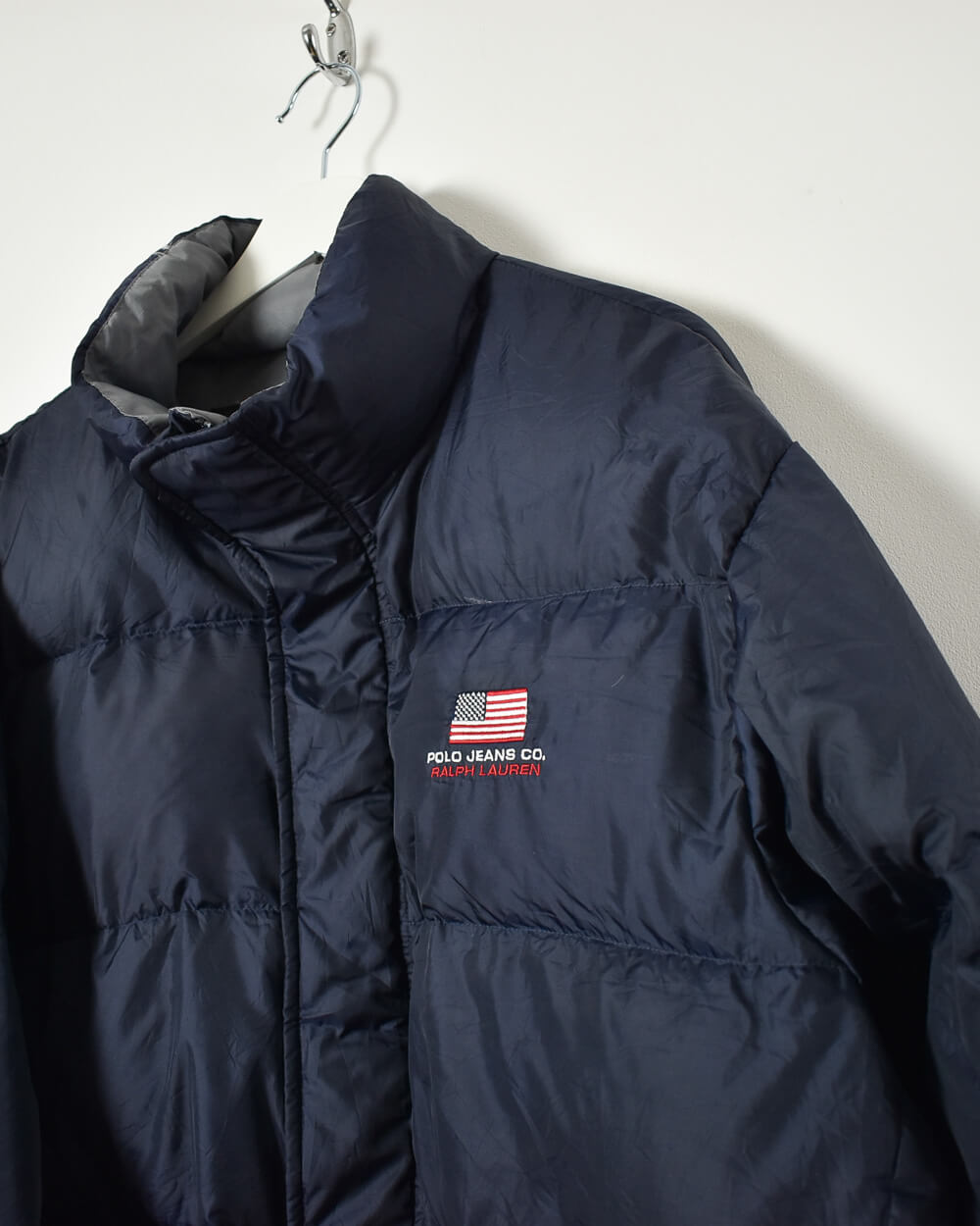 Navy Ralph Lauren Polo Jeans Co Puffer Jacket - X-Large