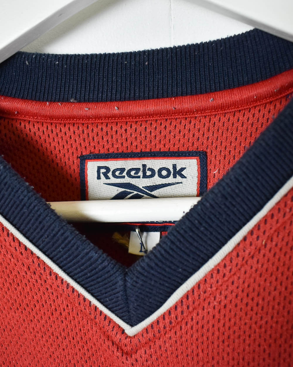 Red Reebok Athletic Department Sweatshirt - Large
