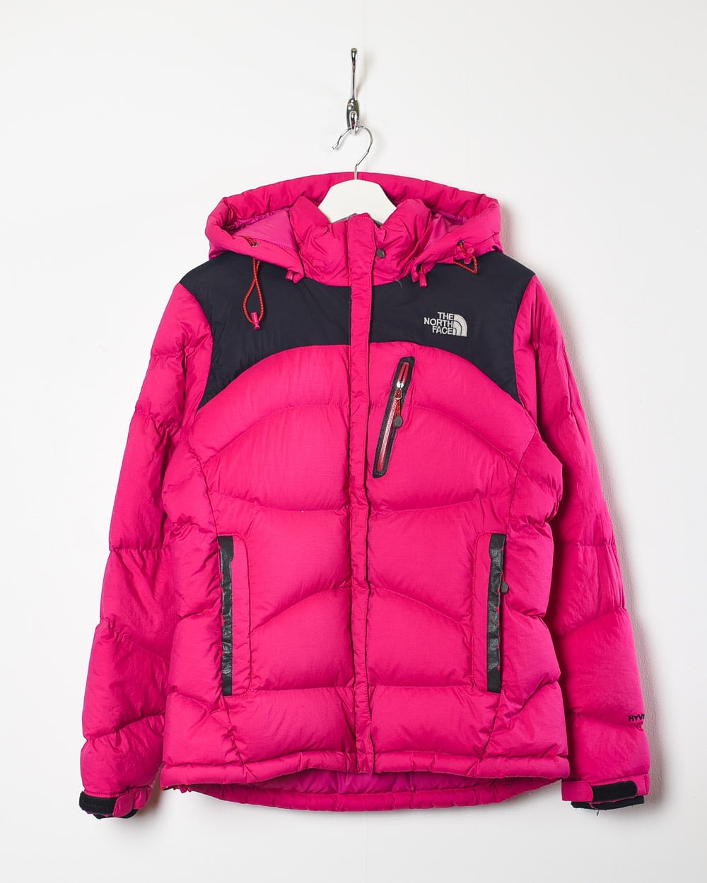 Vintage 90s Pink The North Face Hoodie Summit Series 800 Down Puffer Jacket - Medium Women's Nylon– Domno Vintage