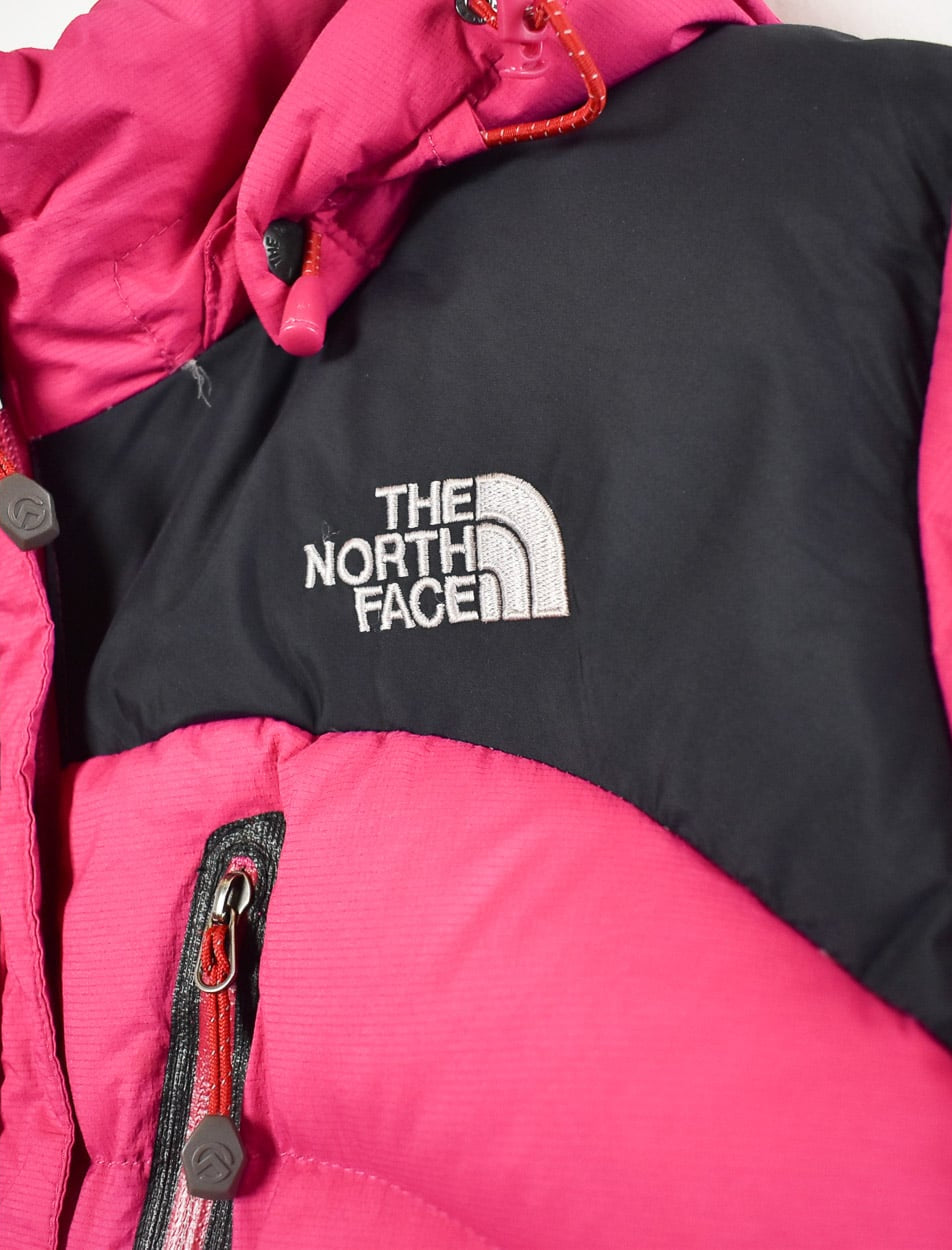 Pink The North Face Hoodie Summit Series HyVent 800 Down Puffer Jacket - Medium Women's