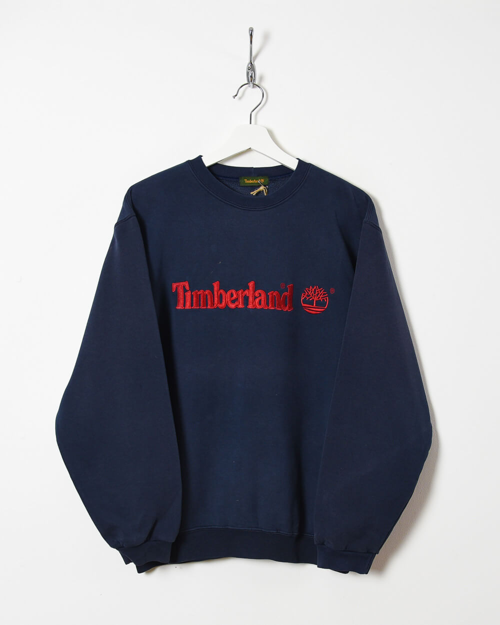Navy Timberland Sweatshirt - Medium
