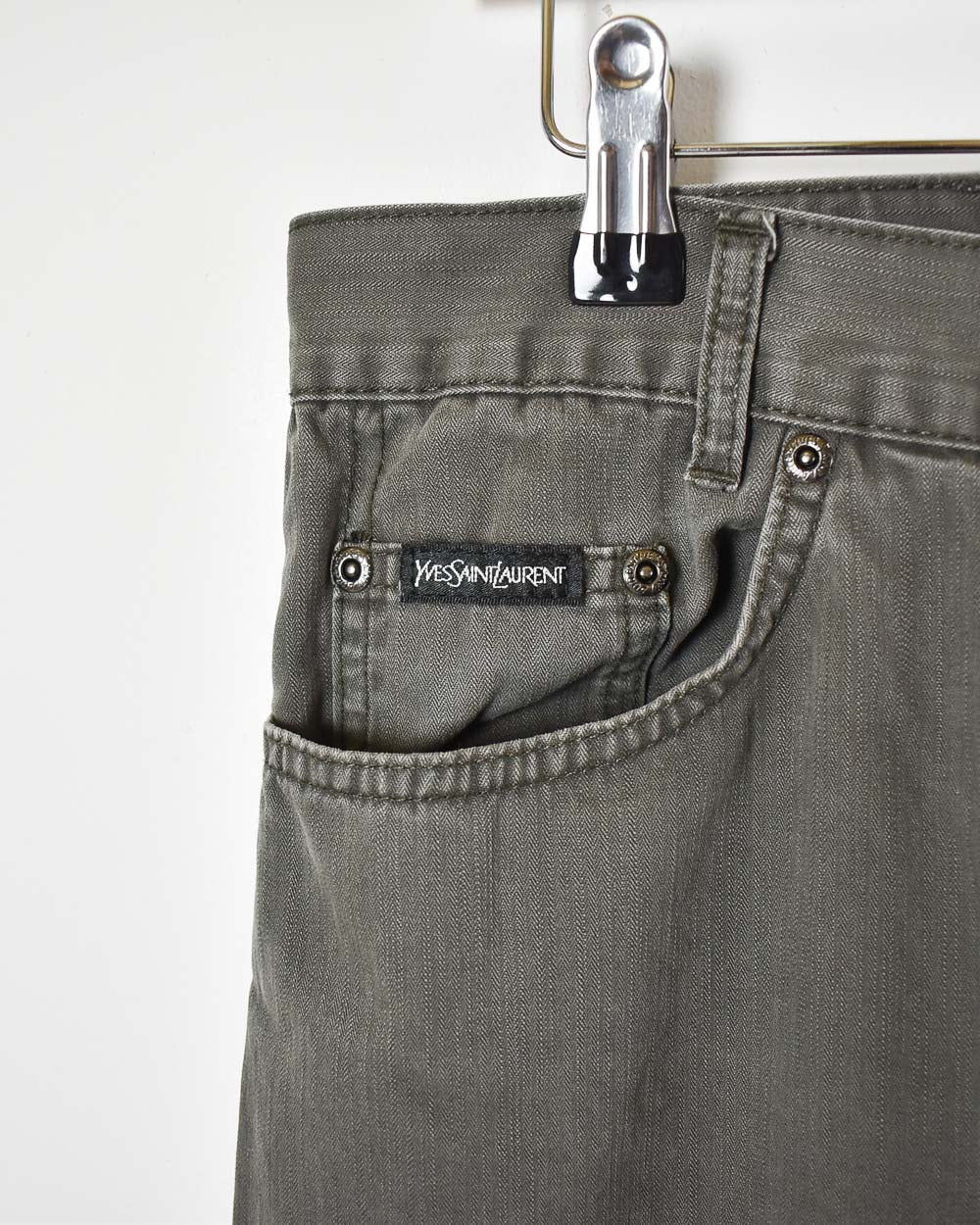 Grey Yves Saint Laurent Jeans - W34 L32