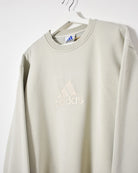 Neutral Adidas Sweatshirt - Large