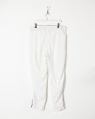 White Adidas Equipment Tracksuit Bottoms - W36 L32