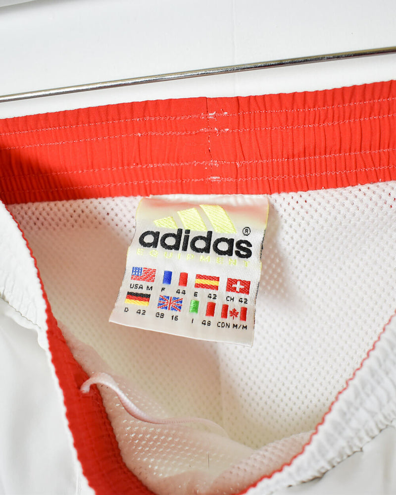 White Adidas Equipment Tracksuit Bottoms - W36 L32