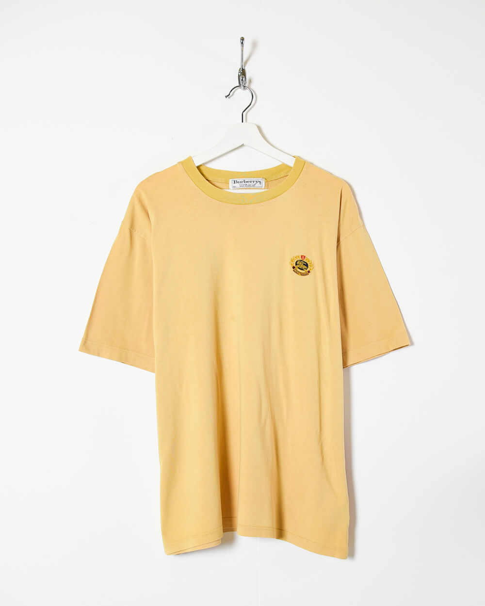 Yellow Burberry T-Shirt - X-Large