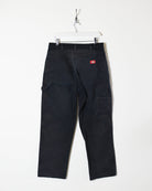 Black Dickies Heavyweight Carpenter Jeans - W32 L30