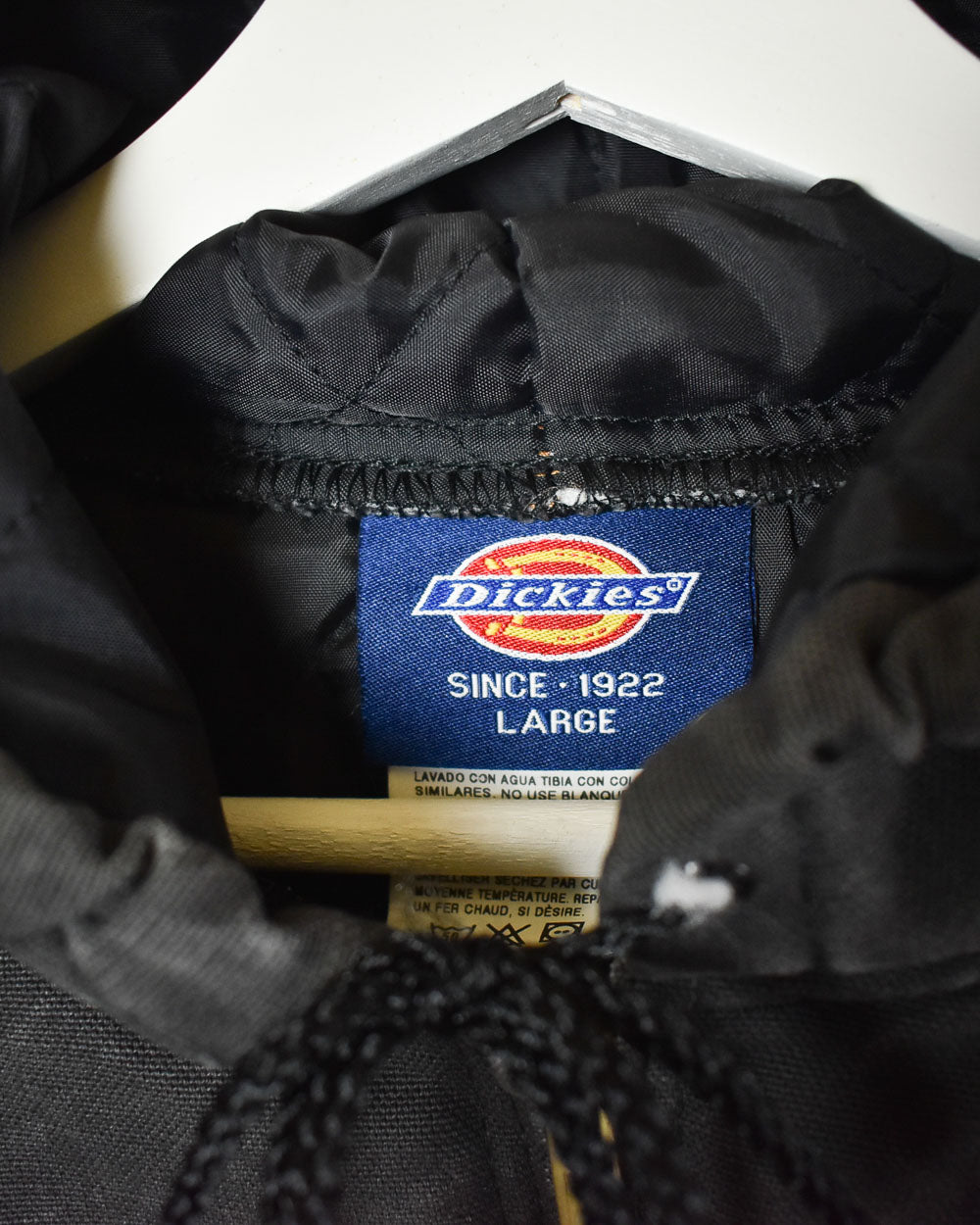 Black Dickies Workwear Hooded Workwear Jacket - Large