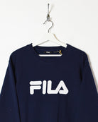 Navy Fila Sweatshirt - Large