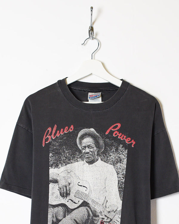 Black Son House Blues Power T-Shirt -X-Large