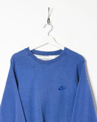 Blue Nike 80s Sweatshirt - X-Large