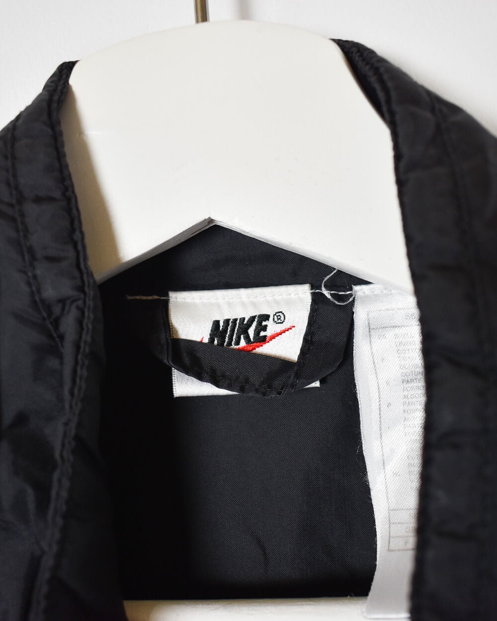 Black Nike Inc USA Windbreaker Jacket - Medium