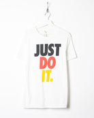 White Nike Just Do It T-Shirt - X-Large