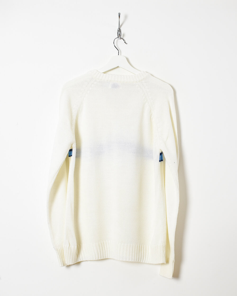 White Nike 70s Knitted Sweatshirt - Medium