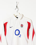 White Nike England Rugby Shirt - Small